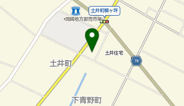 宅配ロッカーPUDO ヤマト運輸 岡崎土井センターの地図画像