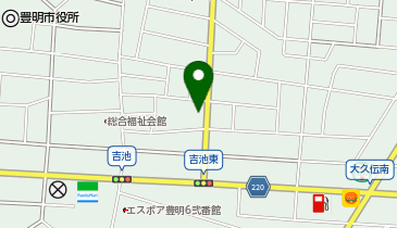 宅配ロッカーPUDO ヤマト運輸 豊明吉池センターの地図画像