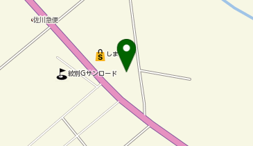 宅配ロッカーPUDO ヤマト運輸 紋別南センターの地図画像
