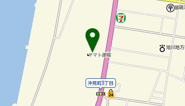 宅配ロッカーPUDO ヤマト運輸 留萌南センターの地図画像