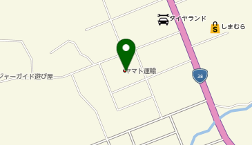 宅配ロッカーPUDO ヤマト運輸 ふらのセンターの地図画像