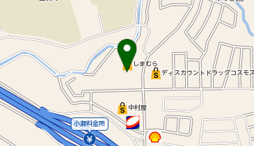 宅配ロッカーPUDO ジップドラッグ東洋 生駒南店の地図画像