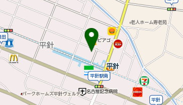 宅配ロッカーPUDO ウエルシア 名古屋平針駅前店の地図画像