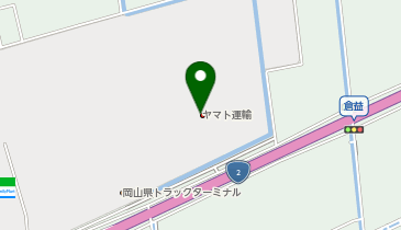 宅配ロッカーPUDO ヤマト運輸 倉益センターの地図画像