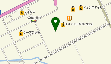 宅配ロッカーPUDO イオンモール水戸内原の地図画像