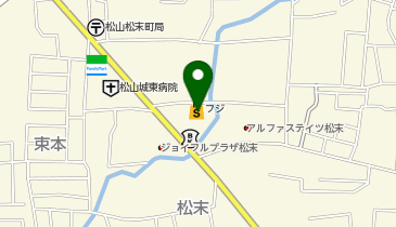 宅配ロッカーPUDO フジ フジ松末店の地図画像
