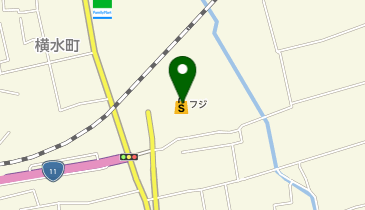 宅配ロッカーPUDO フジ フジ本郷店の地図画像