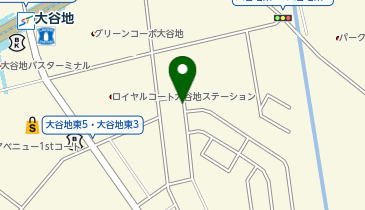 宅配ロッカーPUDO サツドラ 大谷地東店の地図画像