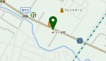 宅配ロッカーPUDO ヤマト運輸 草津追分センターの地図画像