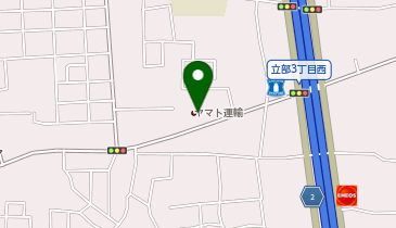 宅配ロッカーPUDO ヤマト運輸 上田センターの地図画像