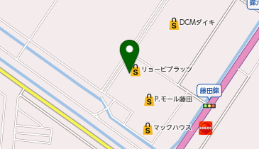 宅配ロッカーPUDO リョービプラッツ 藤田店の地図画像