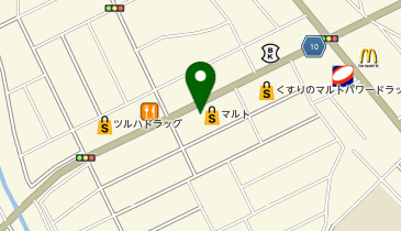 宅配ロッカーPUDO マルト SC中岡店の地図画像