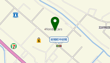 宅配ロッカーPUDO マルト 好間店の地図画像