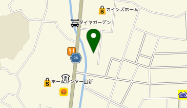 宅配ロッカーPUDO マルト 岡小名店の地図画像