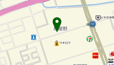宅配ロッカーPUDO ヤマト運輸 新潟鳥屋野センターの地図画像