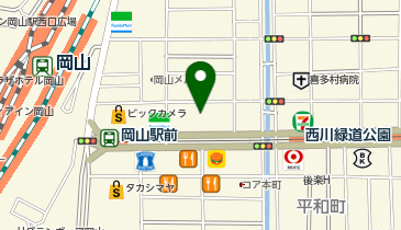 宅配ロッカーPUDO イコットニコットの地図画像