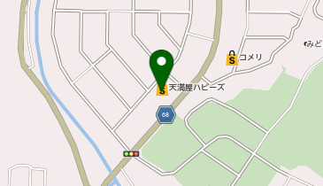 宅配ロッカーPUDO 天満屋ストア ハピーズ東一宮店の地図画像