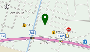 宅配ロッカーPUDO 原信 川崎店の地図画像