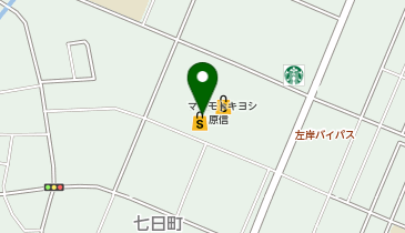 宅配ロッカーPUDO 原信 七日町店の地図画像