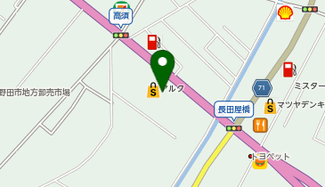 宅配ロッカーPUDO 丸久 アルク小野田店の地図画像