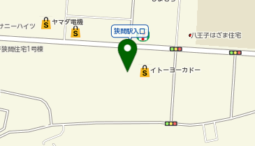 宅配ロッカーPUDO イトーヨーカドー 八王子店の地図画像