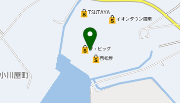 宅配ロッカーPUDO イオンタウン周南の地図画像