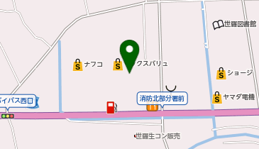 宅配ロッカーPUDO マックスバリュ 世羅店の地図画像