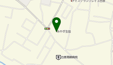 宅配ロッカーPUDO みやぎ生協 台原店の地図画像