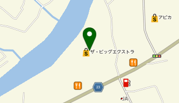 宅配ロッカーPUDO ザ・ビッグ エクストラ阿南店の地図画像