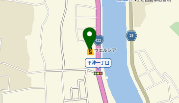 宅配ロッカーPUDO ウエルシア 大津平津店の地図画像