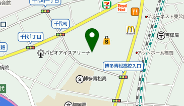 宅配ロッカーPUDO BRANCH博多パピヨンガーデンの地図画像