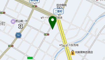 宅配ロッカーPUDO フジ フジ桜馬場店の地図画像