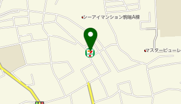 宅配ロッカーPUDO セブン-イレブン 世田谷三宿2丁目店の地図画像