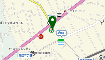 宅配ロッカーPUDO セブン-イレブン 世田谷給田3丁目店の地図画像