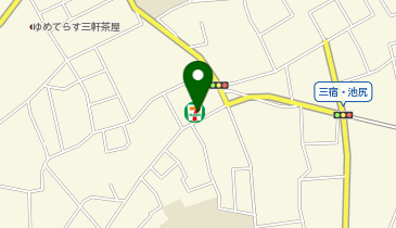 宅配ロッカーPUDO セブン-イレブン 世田谷三宿1丁目店の地図画像