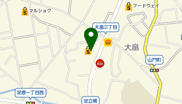宅配ロッカーPUDO サンキュードラッグ 大畠薬局の地図画像