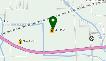 宅配ロッカーPUDO コーナン 橿原香久山店の地図画像