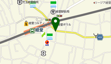 宅配ロッカーPUDO 遠州屋の地図画像