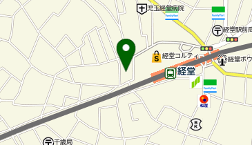 宅配ロッカーPUDO まいばすけっと 経堂駅西店の地図画像