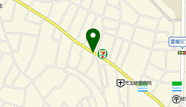 宅配ロッカーPUDO まいばすけっと 経堂すずらん通り店の地図画像