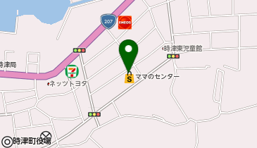 宅配ロッカーPUDO ママのセンター 時津店の地図画像