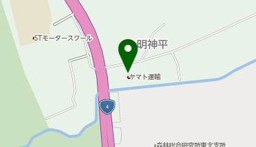 宅配ロッカーPUDO ヤマト運輸 滝沢巣子センターの地図画像