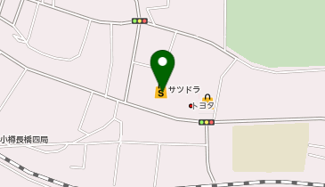 宅配ロッカーPUDO サツドラ 小樽長橋店の地図画像