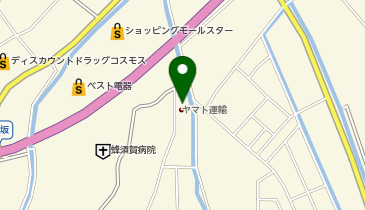 宅配ロッカーPUDO ヤマト運輸 東郷センターの地図画像