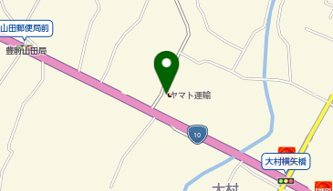 宅配ロッカーPUDO ヤマト運輸 豊前センターの地図画像