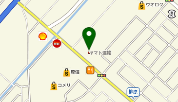 宅配ロッカーPUDO ヤマト運輸 新潟豊栄センターの地図画像