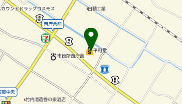 宅配ロッカーPUDO 平和堂 石部店の地図画像