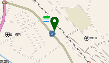 宅配ロッカーPUDO ヤマト運輸 田川川崎センターの地図画像