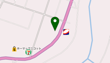 宅配ロッカーPUDO サツドラ 標茶店の地図画像