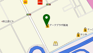 宅配ロッカーPUDO スーパーセンタームサシ 新潟店の地図画像